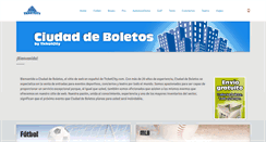 Desktop Screenshot of ciudaddeboletos.com